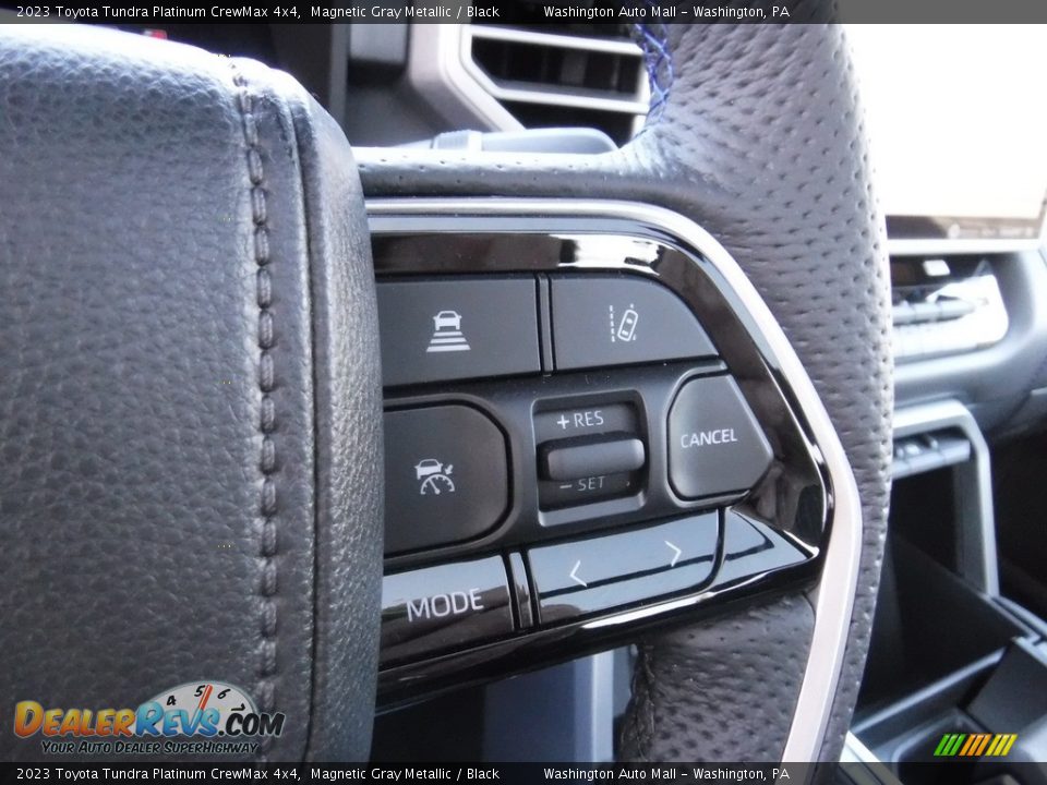 2023 Toyota Tundra Platinum CrewMax 4x4 Magnetic Gray Metallic / Black Photo #12