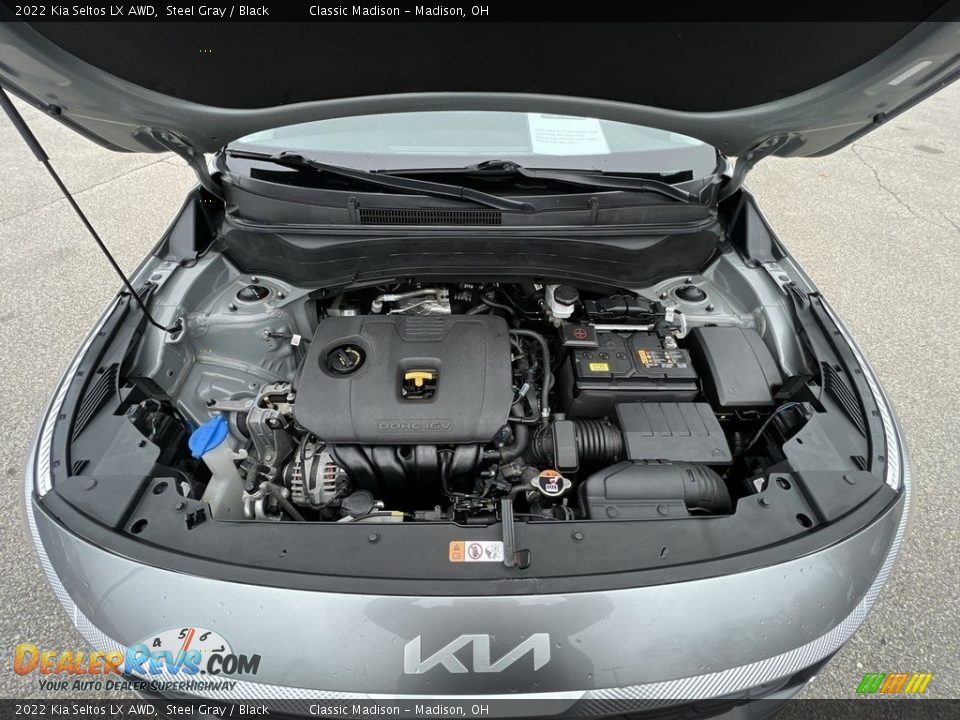 2022 Kia Seltos LX AWD Steel Gray / Black Photo #19