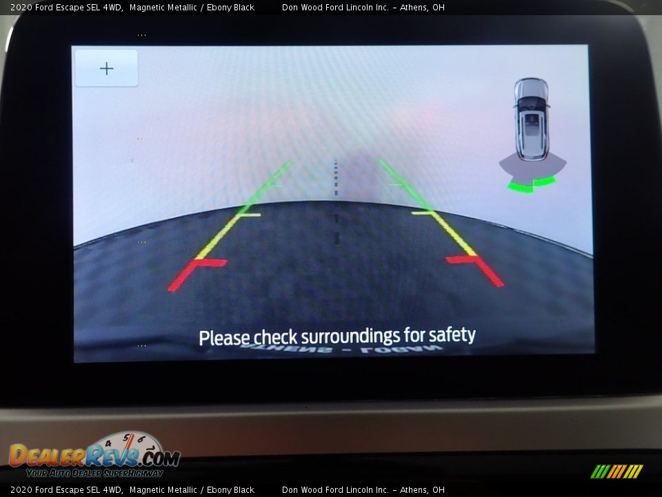 2020 Ford Escape SEL 4WD Magnetic Metallic / Ebony Black Photo #2