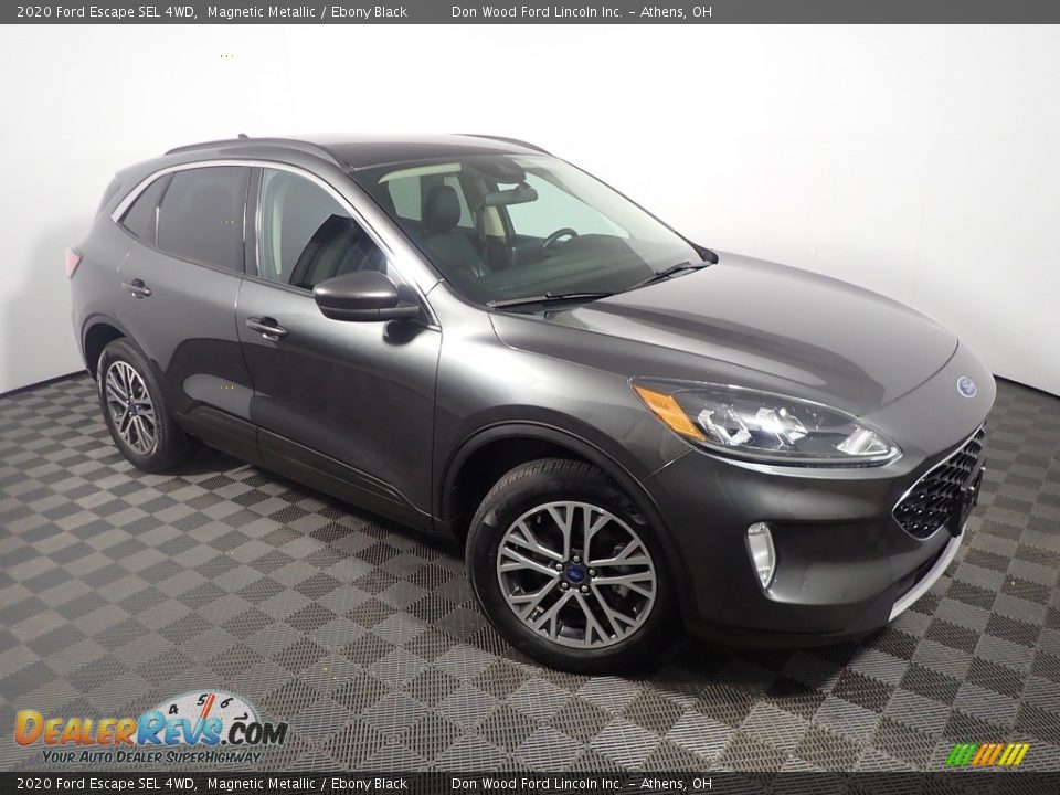 2020 Ford Escape SEL 4WD Magnetic Metallic / Ebony Black Photo #3