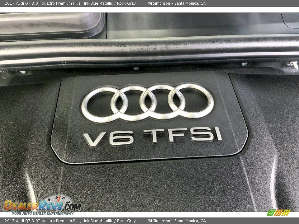 2017 Audi Q7 3.0T quattro Premium Plus Ink Blue Metallic / Rock Gray Photo #32