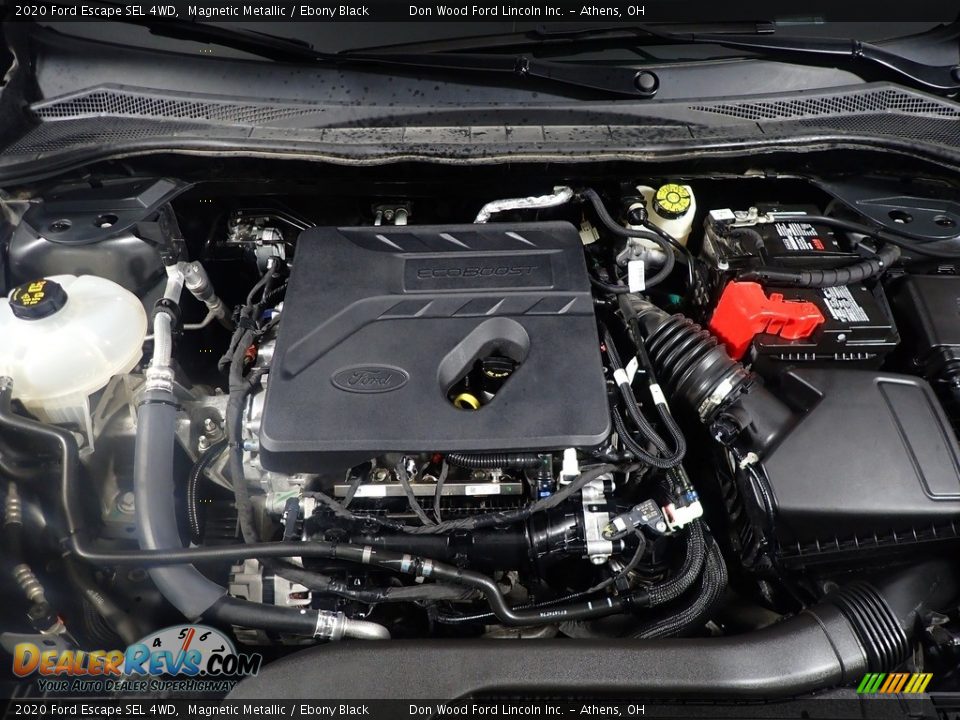 2020 Ford Escape SEL 4WD Magnetic Metallic / Ebony Black Photo #7