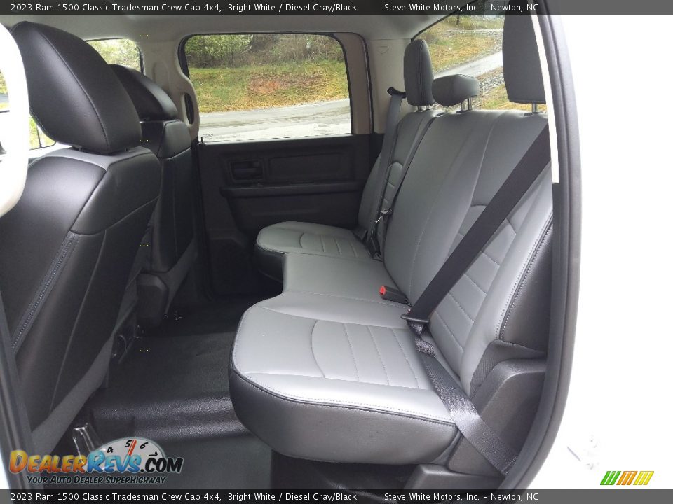 Rear Seat of 2023 Ram 1500 Classic Tradesman Crew Cab 4x4 Photo #13