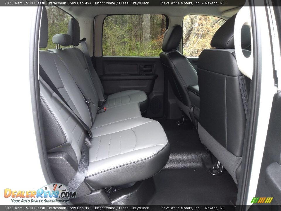 Rear Seat of 2023 Ram 1500 Classic Tradesman Crew Cab 4x4 Photo #14