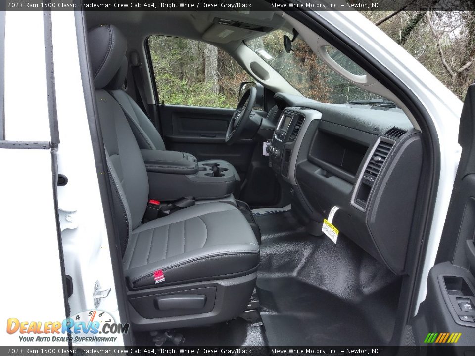 Front Seat of 2023 Ram 1500 Classic Tradesman Crew Cab 4x4 Photo #15