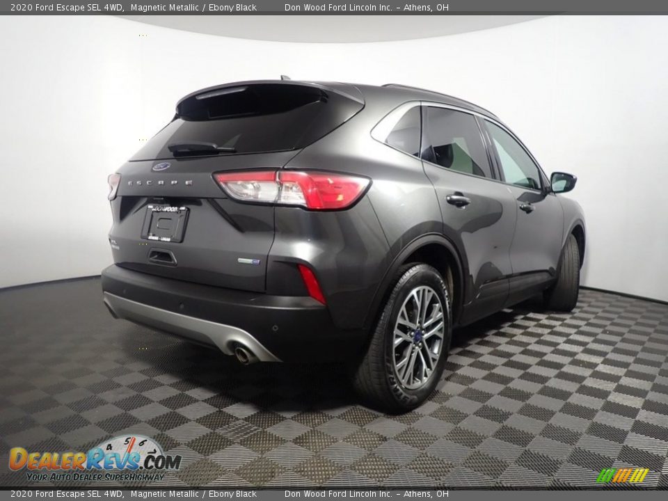 2020 Ford Escape SEL 4WD Magnetic Metallic / Ebony Black Photo #17