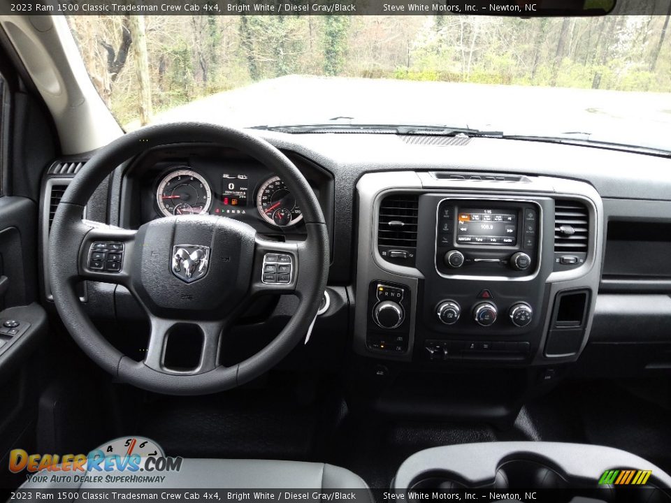 Dashboard of 2023 Ram 1500 Classic Tradesman Crew Cab 4x4 Photo #16