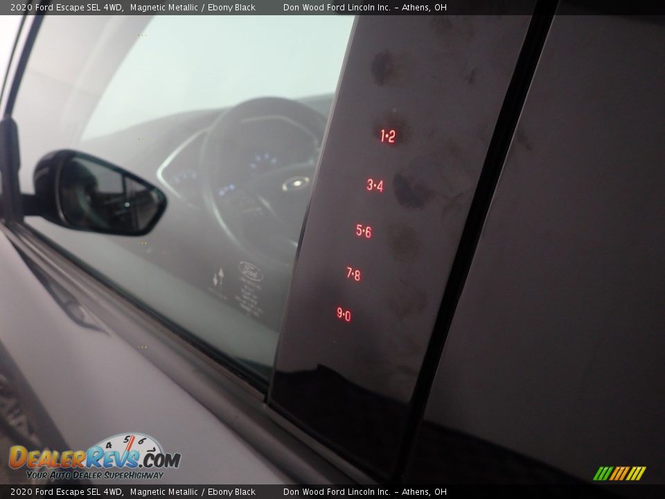 2020 Ford Escape SEL 4WD Magnetic Metallic / Ebony Black Photo #19