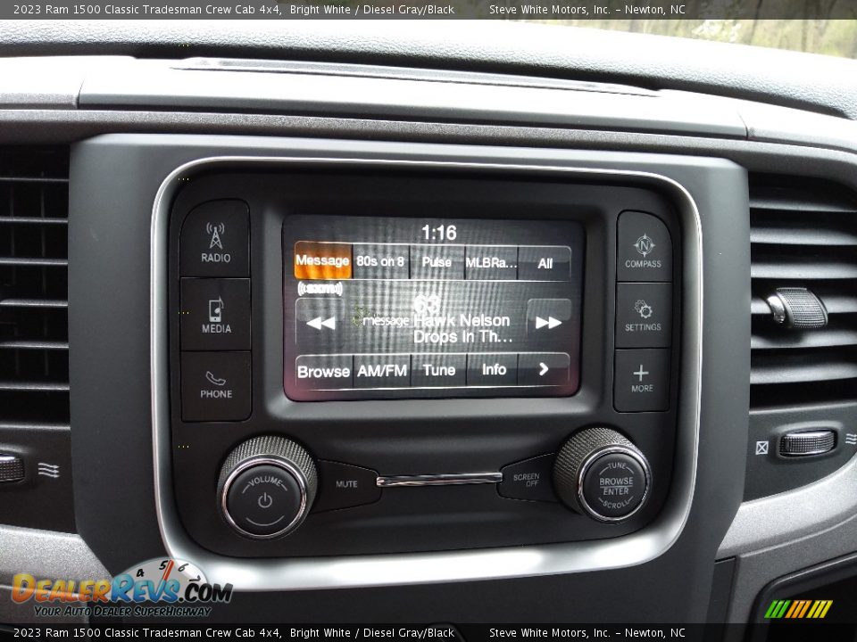 Controls of 2023 Ram 1500 Classic Tradesman Crew Cab 4x4 Photo #21