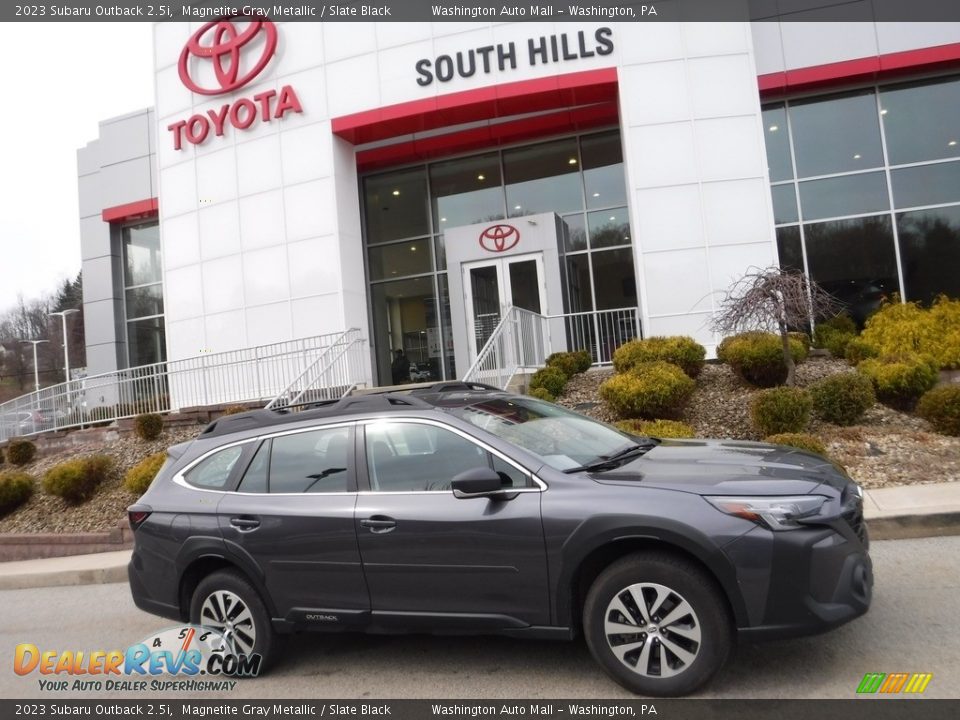 2023 Subaru Outback 2.5i Magnetite Gray Metallic / Slate Black Photo #2