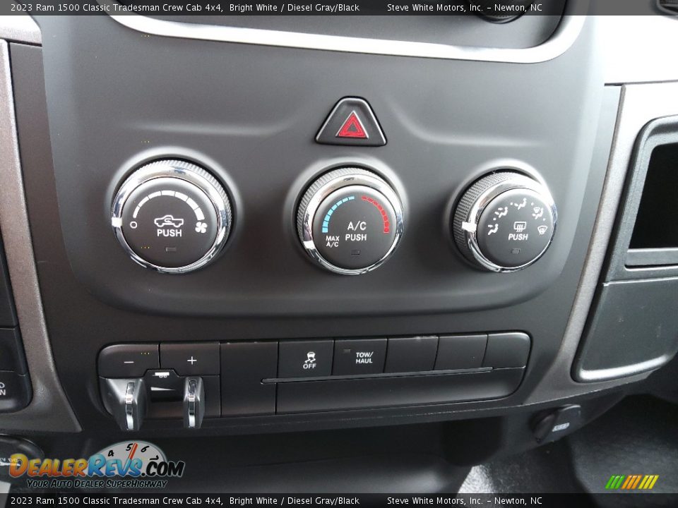 Controls of 2023 Ram 1500 Classic Tradesman Crew Cab 4x4 Photo #23