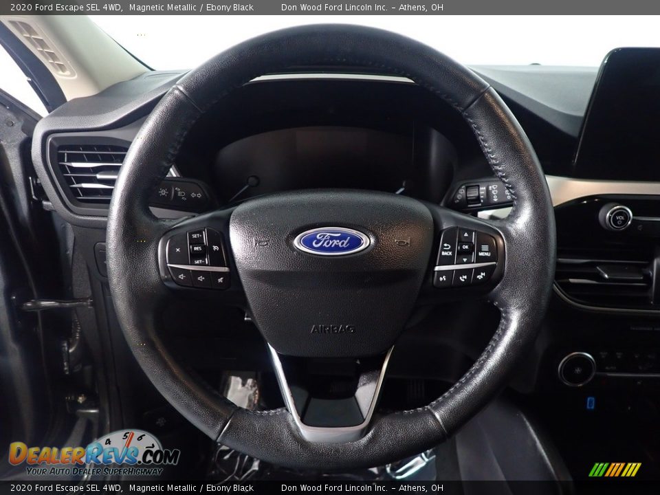 2020 Ford Escape SEL 4WD Magnetic Metallic / Ebony Black Photo #27