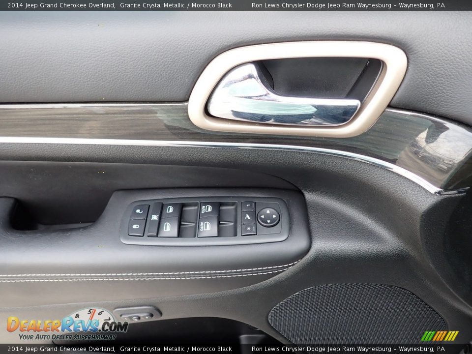 Door Panel of 2014 Jeep Grand Cherokee Overland Photo #15