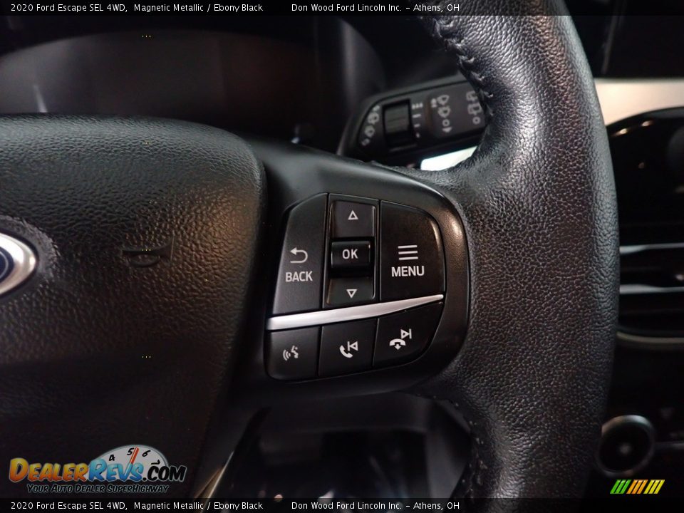2020 Ford Escape SEL 4WD Magnetic Metallic / Ebony Black Photo #30