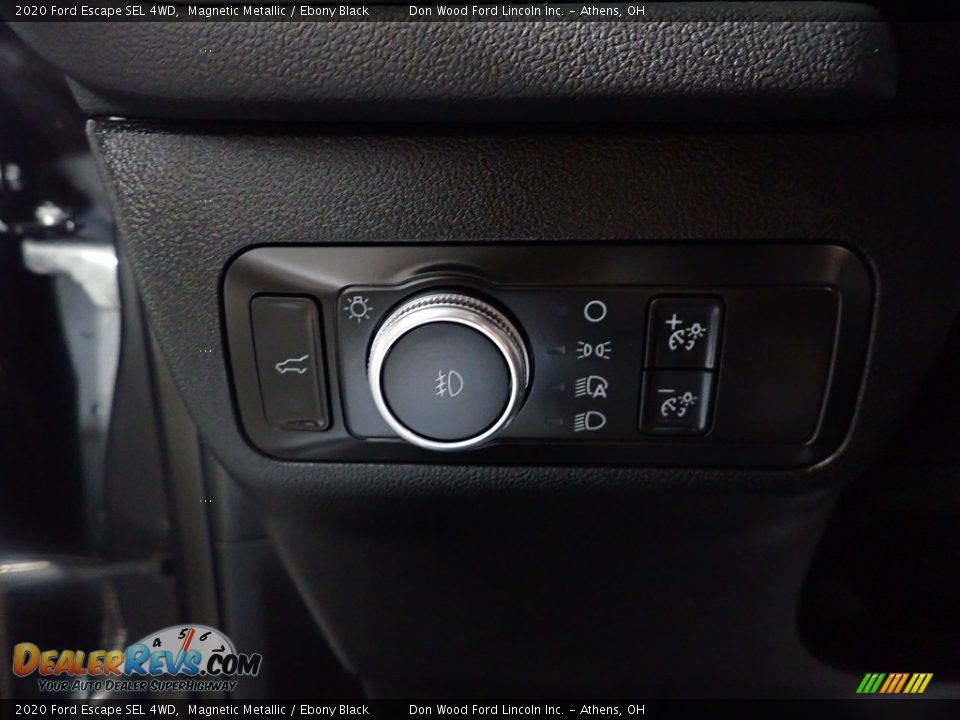 2020 Ford Escape SEL 4WD Magnetic Metallic / Ebony Black Photo #31