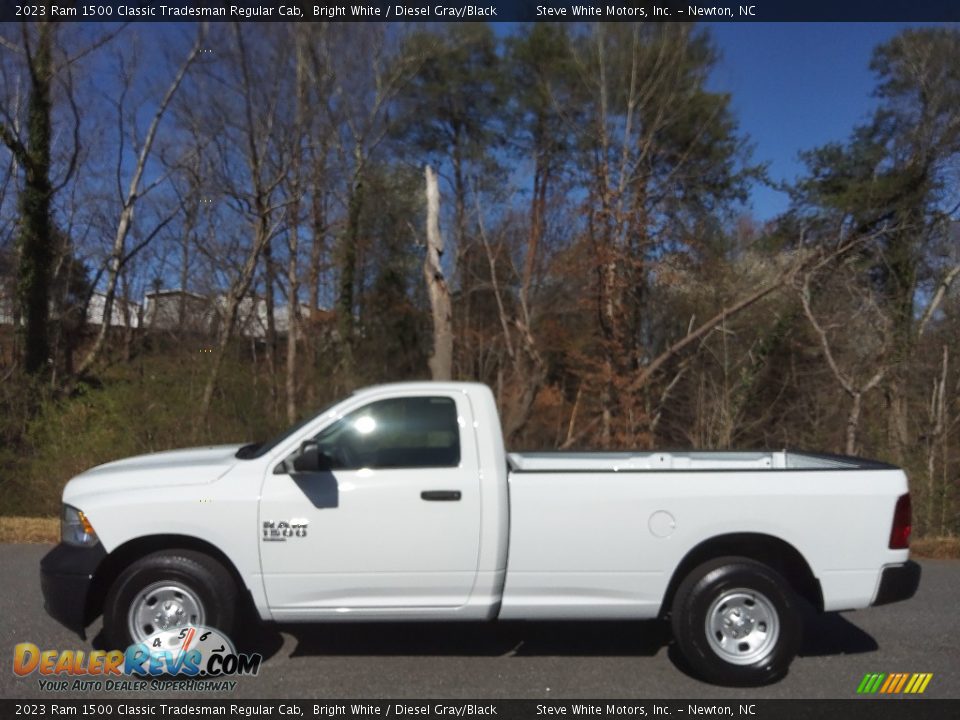 Bright White 2023 Ram 1500 Classic Tradesman Regular Cab Photo #1