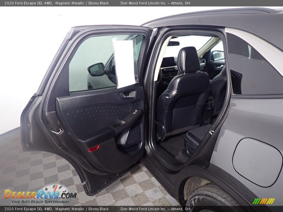 2020 Ford Escape SEL 4WD Magnetic Metallic / Ebony Black Photo #34