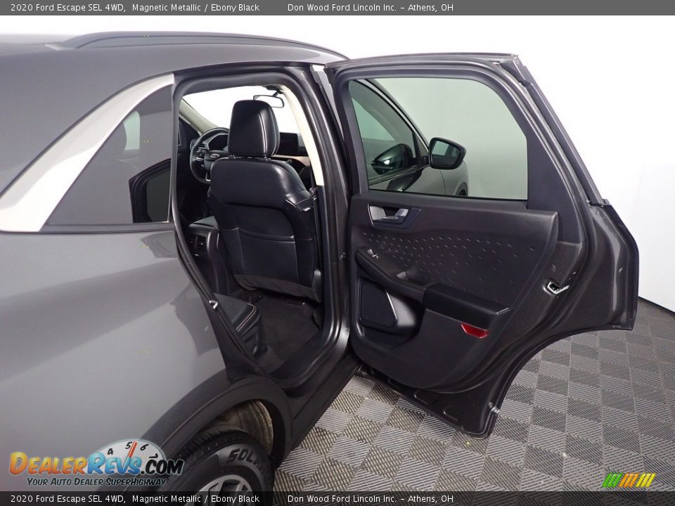 2020 Ford Escape SEL 4WD Magnetic Metallic / Ebony Black Photo #36