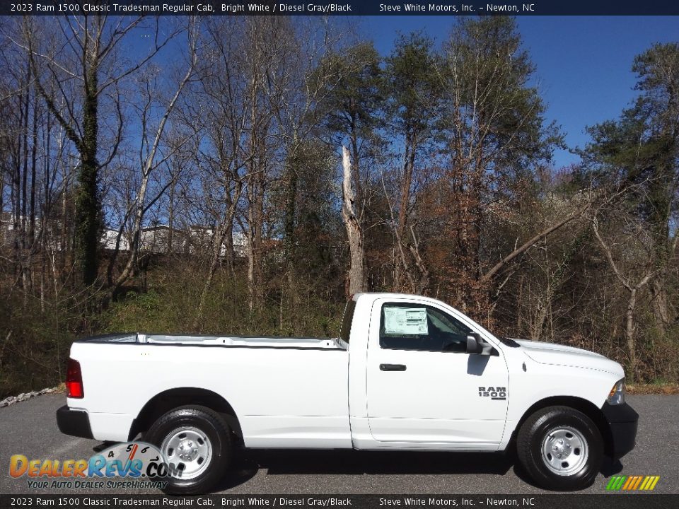 Bright White 2023 Ram 1500 Classic Tradesman Regular Cab Photo #4