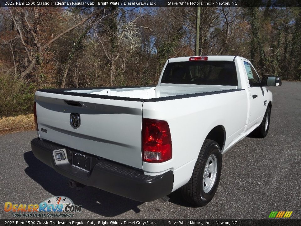 2023 Ram 1500 Classic Tradesman Regular Cab Bright White / Diesel Gray/Black Photo #5