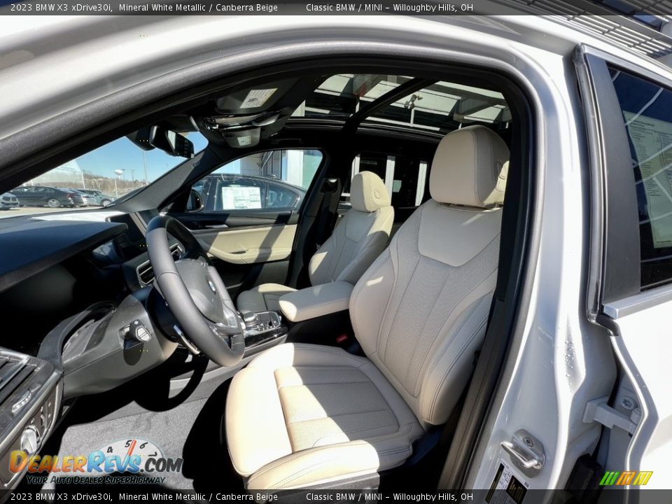 Canberra Beige Interior - 2023 BMW X3 xDrive30i Photo #9