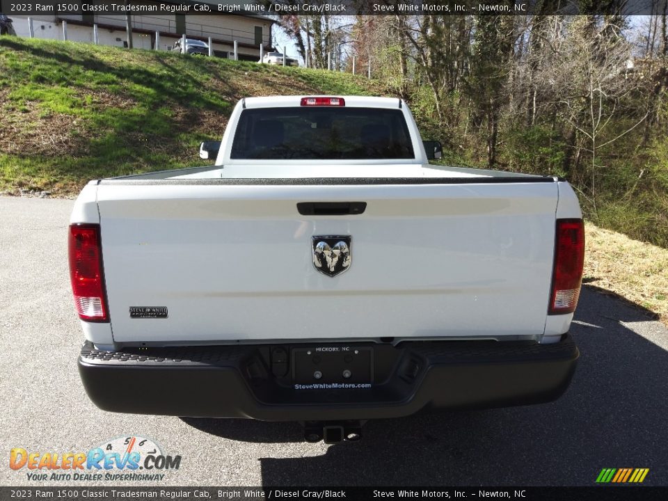 2023 Ram 1500 Classic Tradesman Regular Cab Bright White / Diesel Gray/Black Photo #6