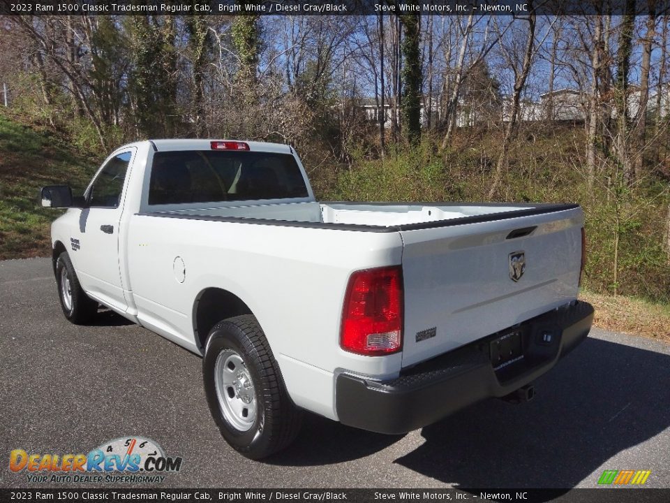 2023 Ram 1500 Classic Tradesman Regular Cab Bright White / Diesel Gray/Black Photo #8