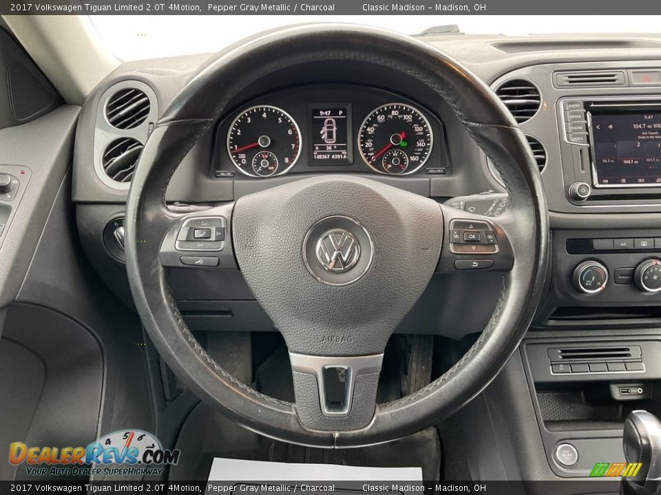 2017 Volkswagen Tiguan Limited 2.0T 4Motion Steering Wheel Photo #5