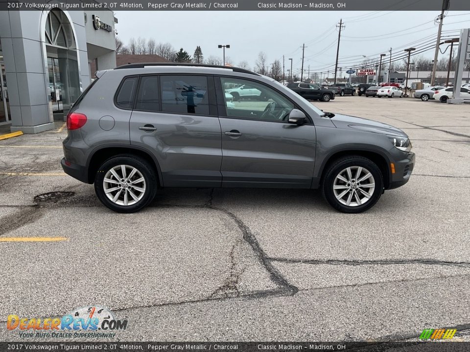 Pepper Gray Metallic 2017 Volkswagen Tiguan Limited 2.0T 4Motion Photo #9