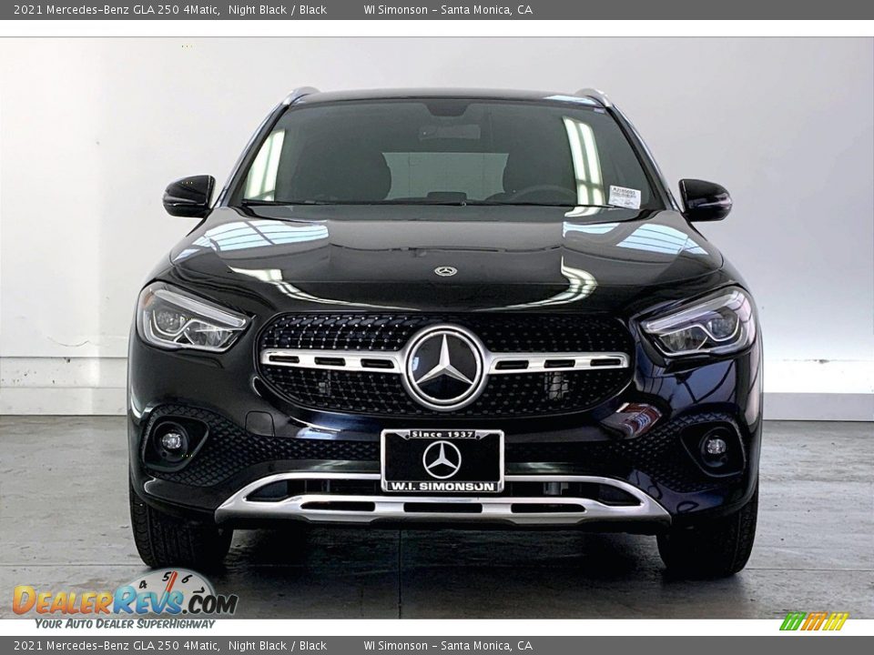2021 Mercedes-Benz GLA 250 4Matic Night Black / Black Photo #2
