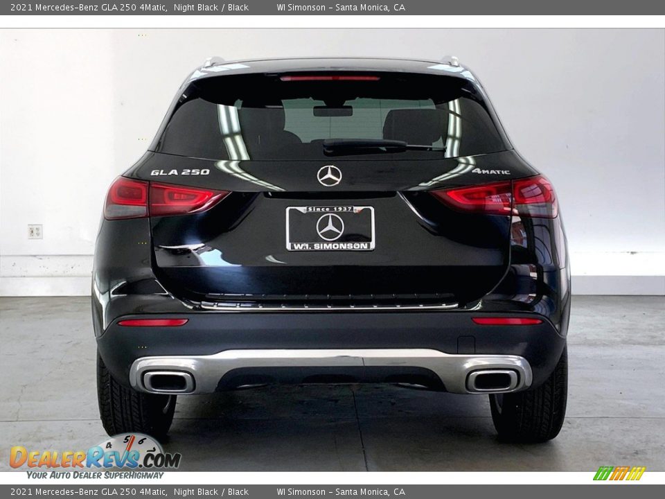 2021 Mercedes-Benz GLA 250 4Matic Night Black / Black Photo #3