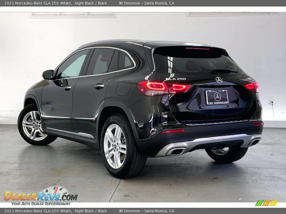 2021 Mercedes-Benz GLA 250 4Matic Night Black / Black Photo #10