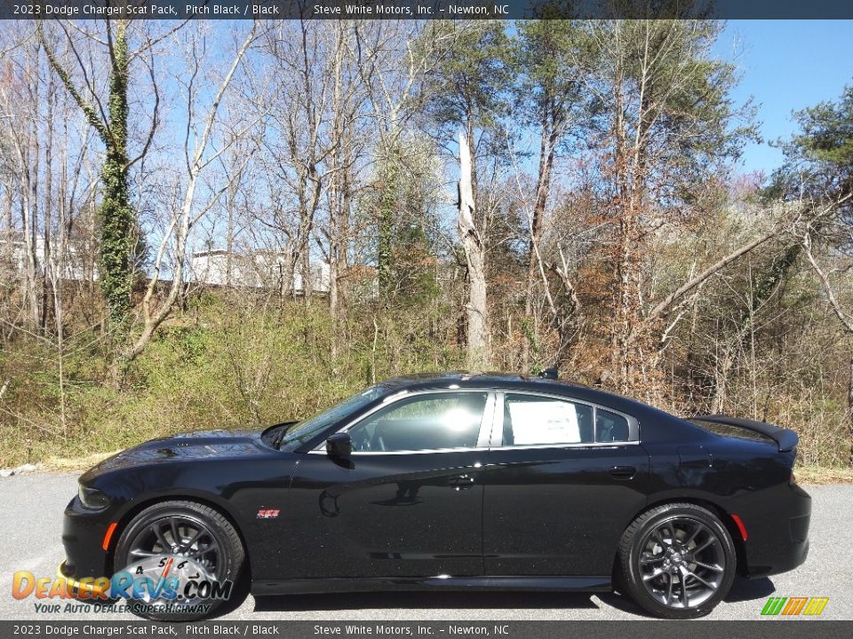 Pitch Black 2023 Dodge Charger Scat Pack Photo #1
