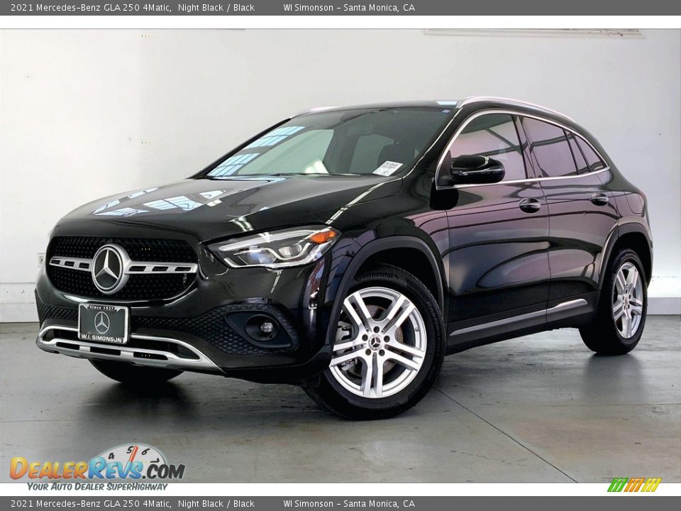 2021 Mercedes-Benz GLA 250 4Matic Night Black / Black Photo #12