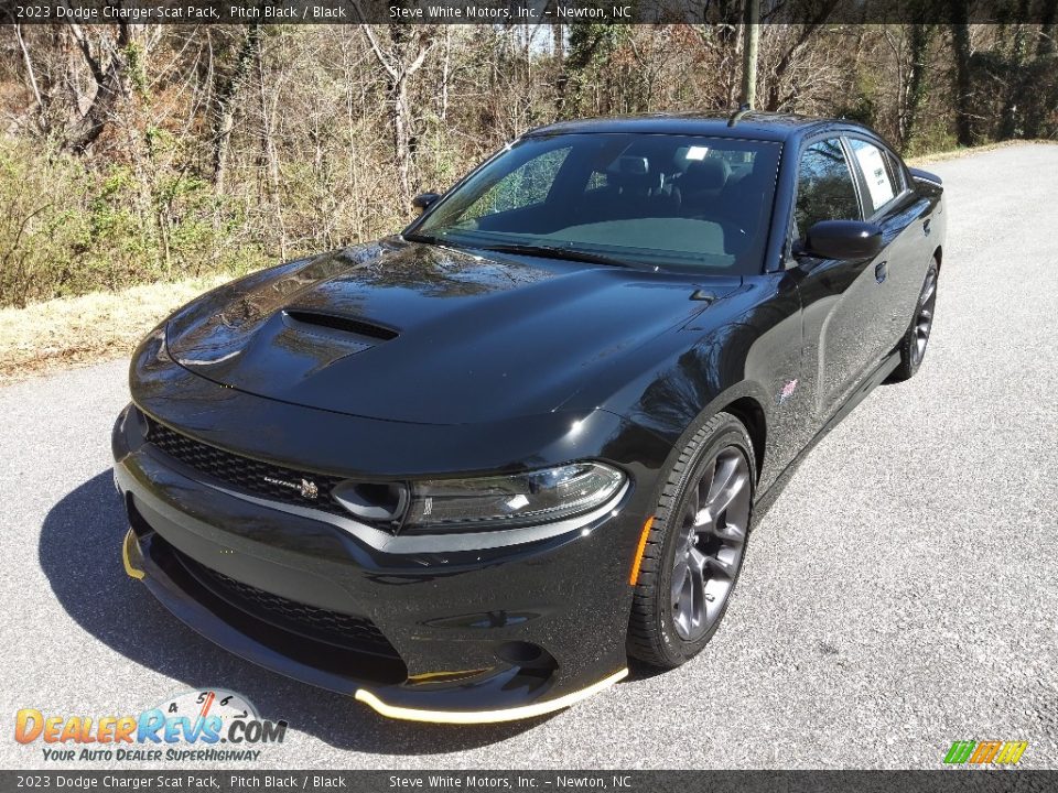 2023 Dodge Charger Scat Pack Pitch Black / Black Photo #2