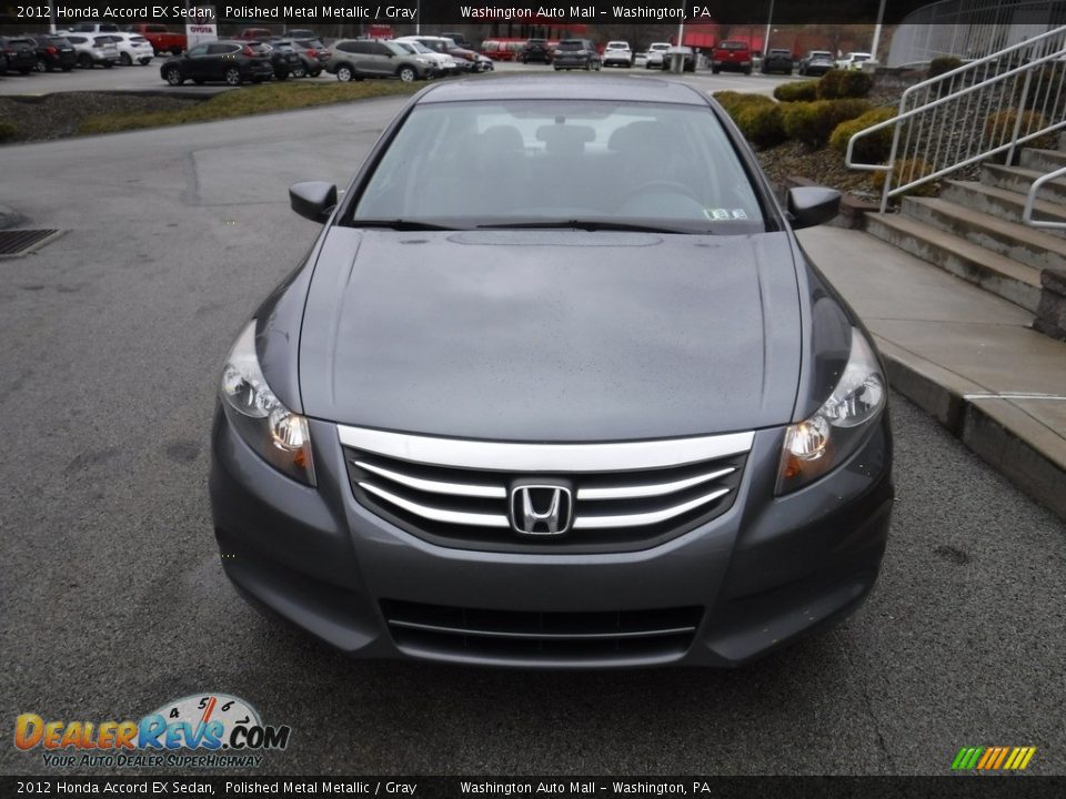 2012 Honda Accord EX Sedan Polished Metal Metallic / Gray Photo #8