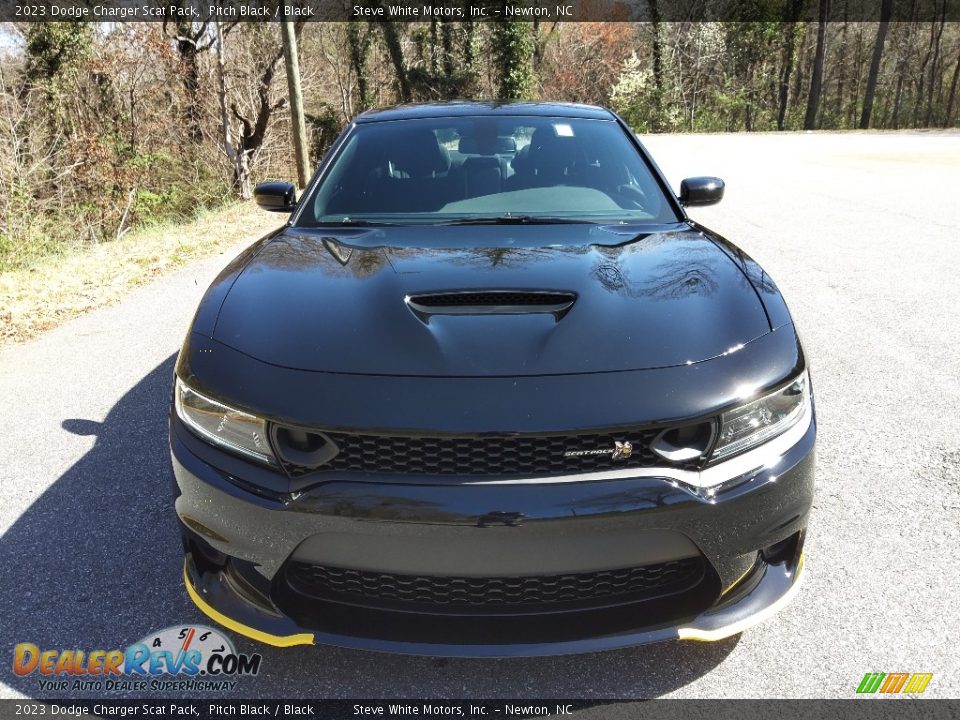 2023 Dodge Charger Scat Pack Pitch Black / Black Photo #3