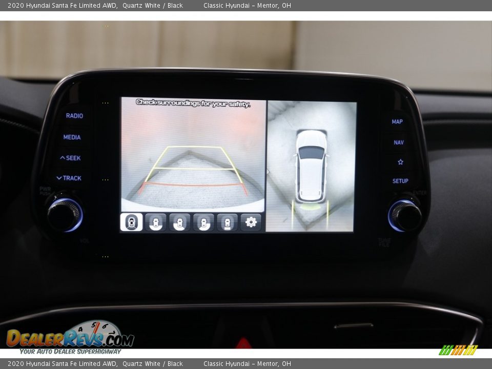 2020 Hyundai Santa Fe Limited AWD Quartz White / Black Photo #15