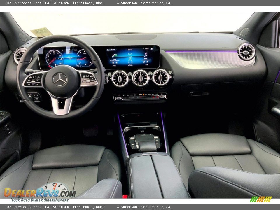 2021 Mercedes-Benz GLA 250 4Matic Night Black / Black Photo #15