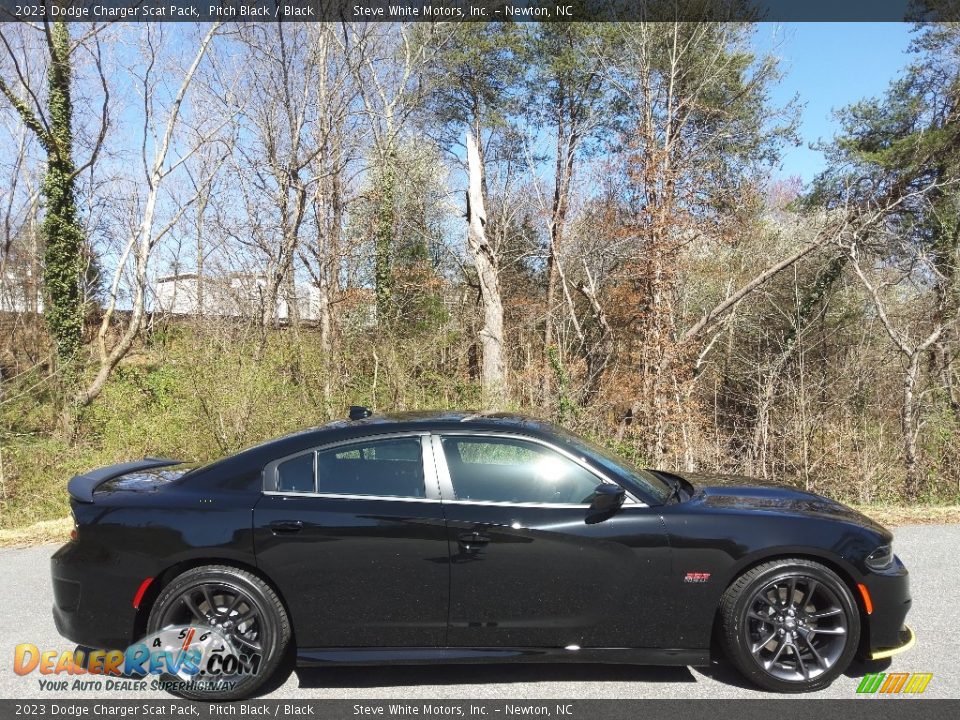 Pitch Black 2023 Dodge Charger Scat Pack Photo #5