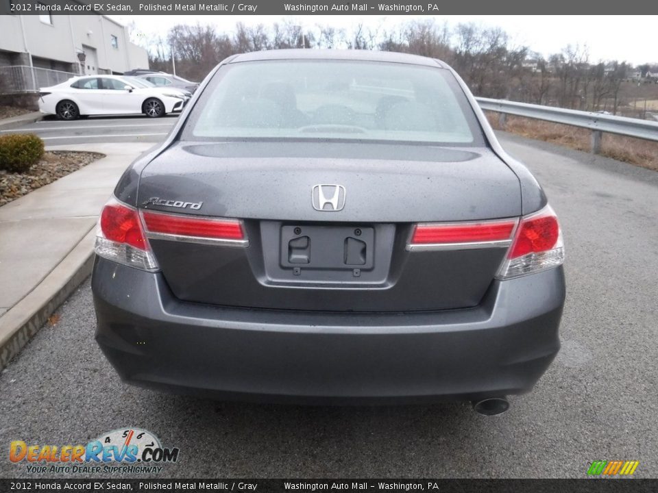 2012 Honda Accord EX Sedan Polished Metal Metallic / Gray Photo #13