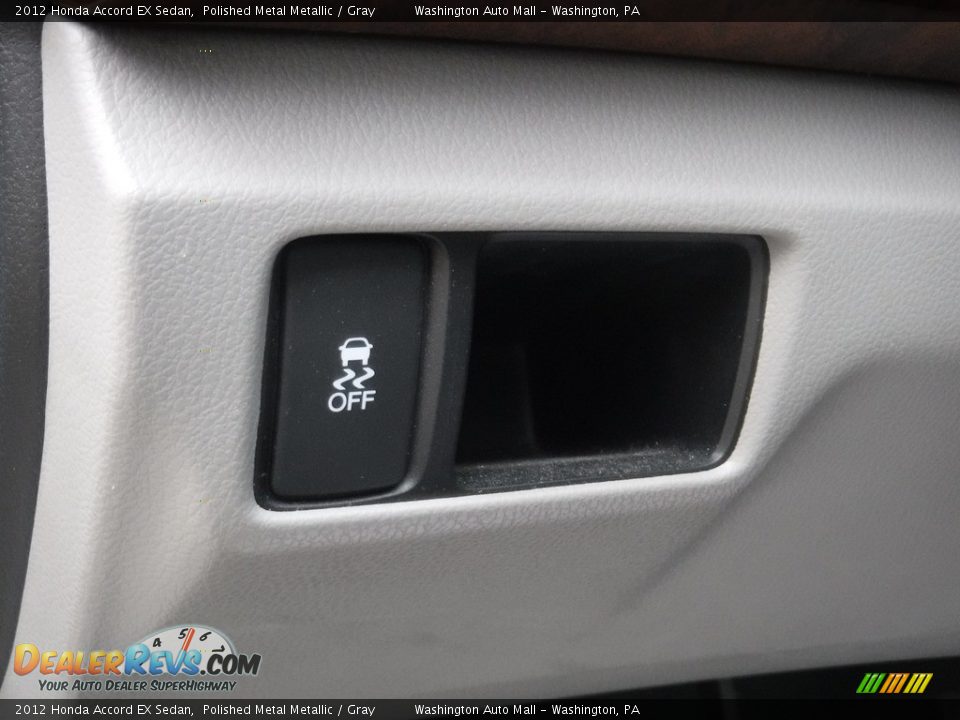 2012 Honda Accord EX Sedan Polished Metal Metallic / Gray Photo #18