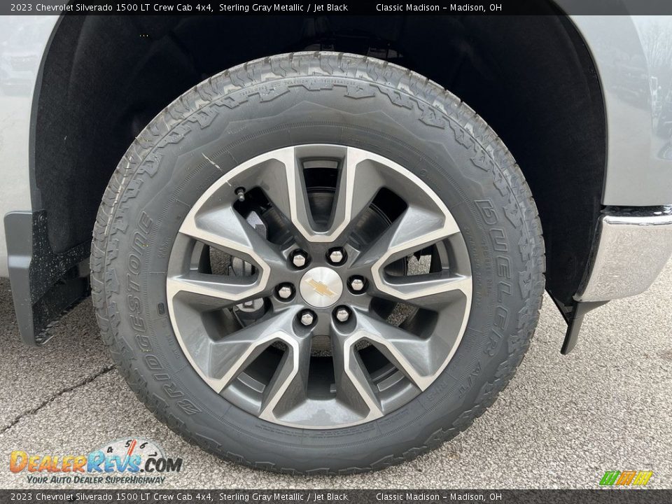 2023 Chevrolet Silverado 1500 LT Crew Cab 4x4 Sterling Gray Metallic / Jet Black Photo #5