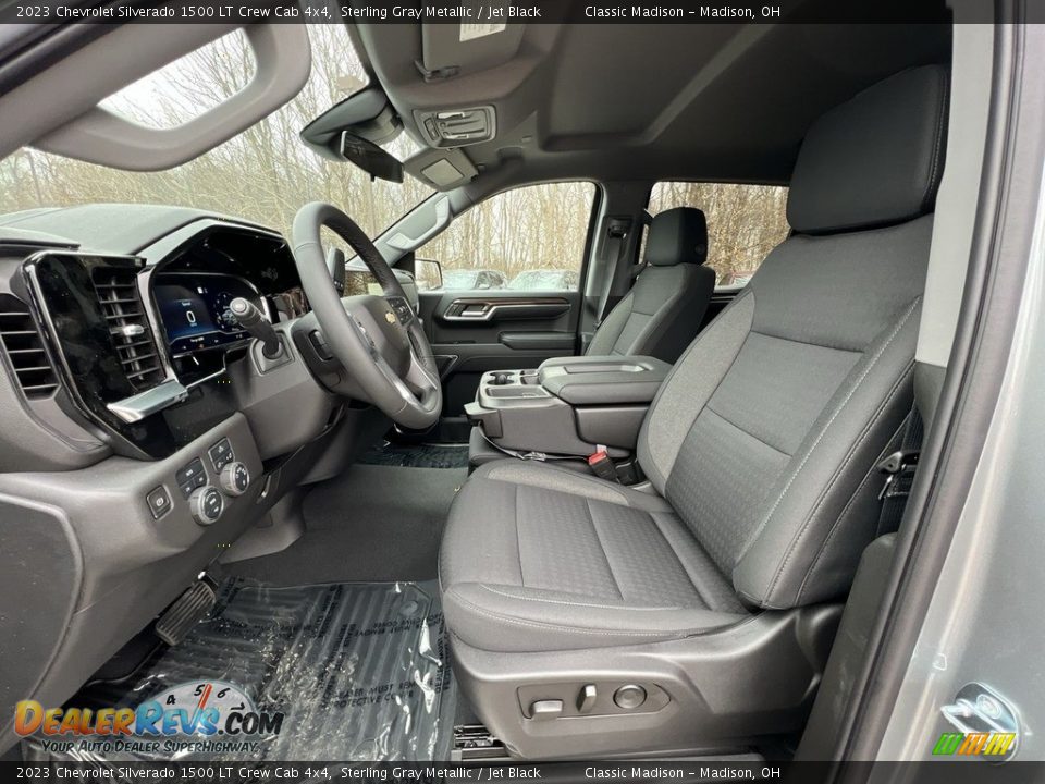 2023 Chevrolet Silverado 1500 LT Crew Cab 4x4 Sterling Gray Metallic / Jet Black Photo #6
