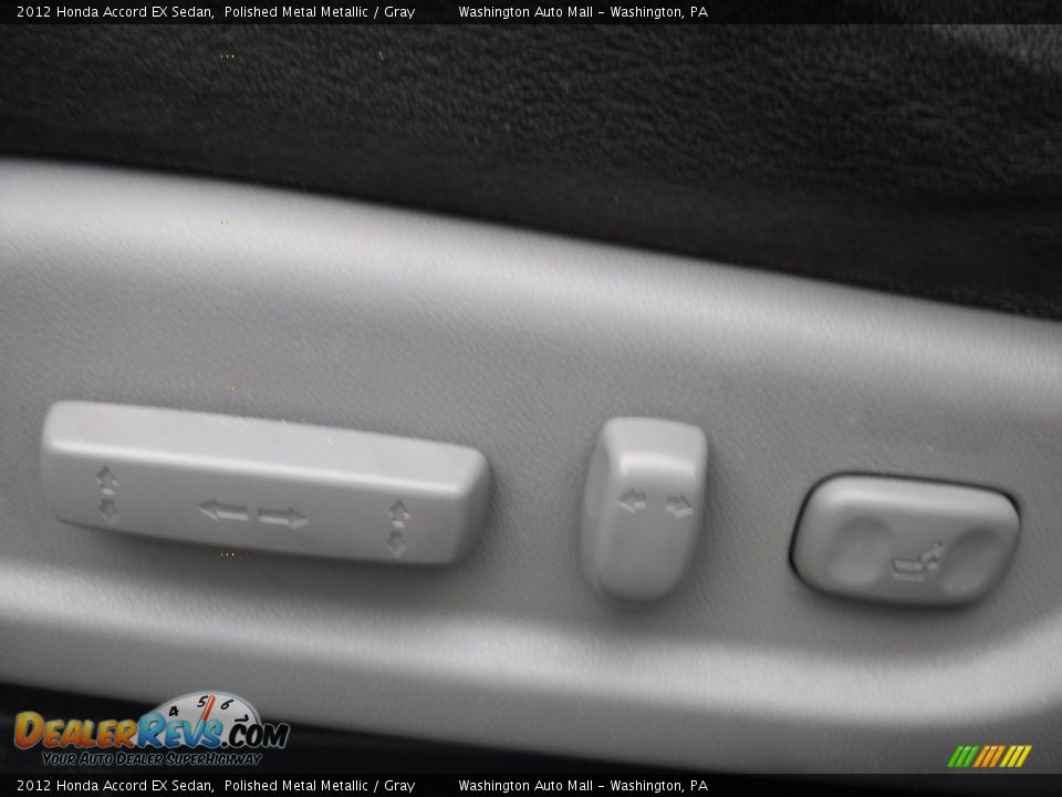 2012 Honda Accord EX Sedan Polished Metal Metallic / Gray Photo #20