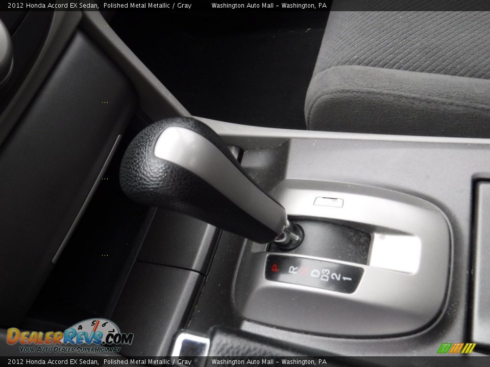 2012 Honda Accord EX Sedan Polished Metal Metallic / Gray Photo #21