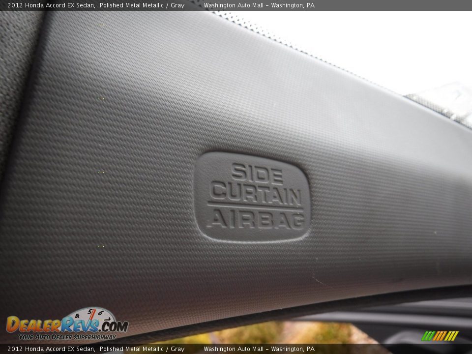 2012 Honda Accord EX Sedan Polished Metal Metallic / Gray Photo #22