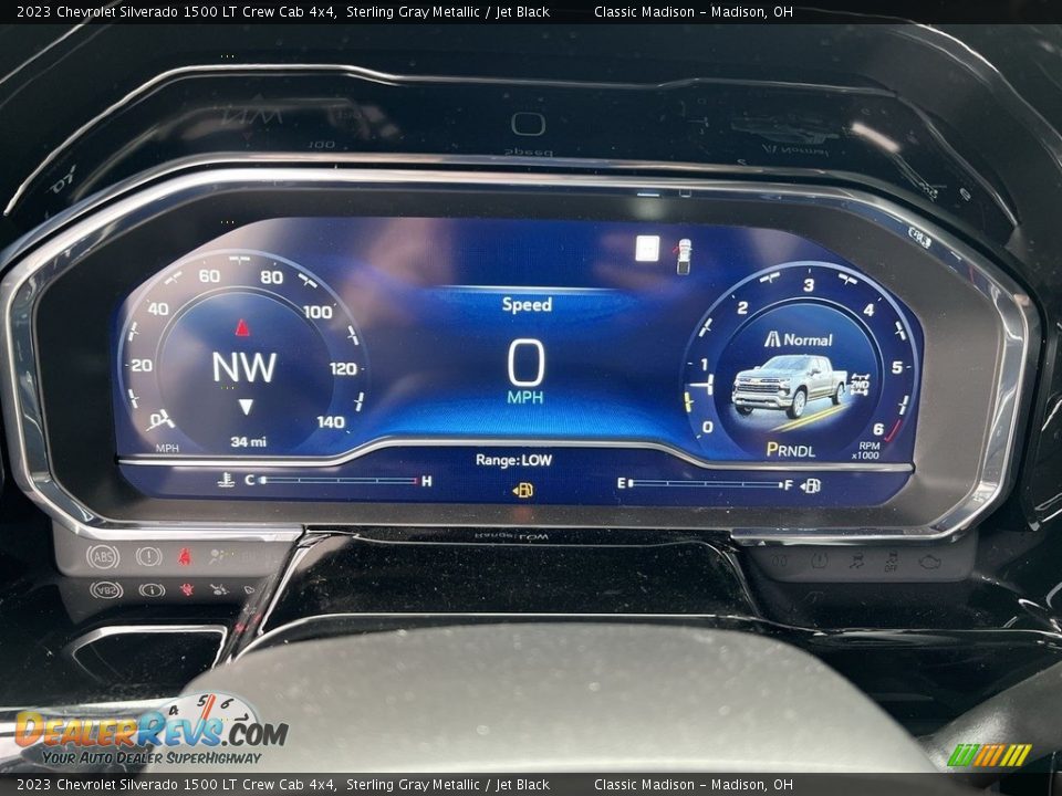 2023 Chevrolet Silverado 1500 LT Crew Cab 4x4 Sterling Gray Metallic / Jet Black Photo #10