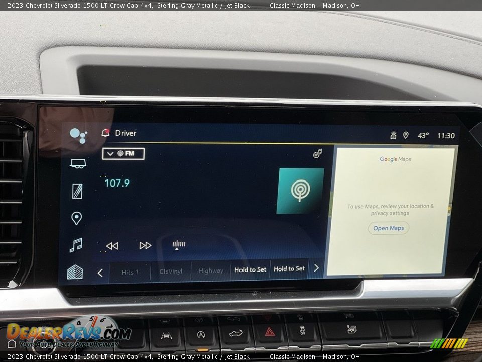 2023 Chevrolet Silverado 1500 LT Crew Cab 4x4 Sterling Gray Metallic / Jet Black Photo #11