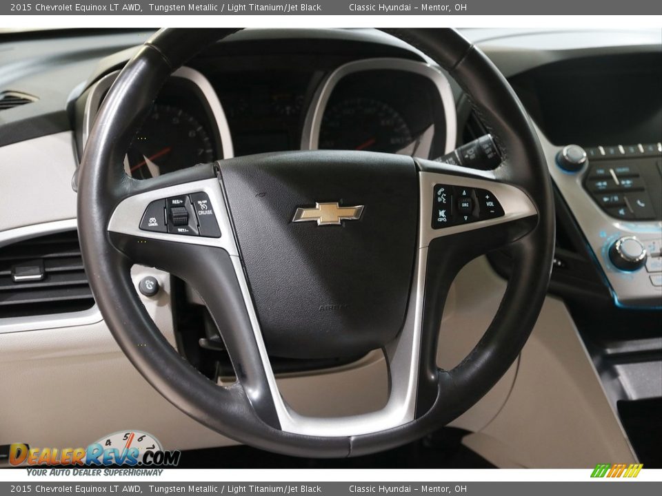 2015 Chevrolet Equinox LT AWD Tungsten Metallic / Light Titanium/Jet Black Photo #7